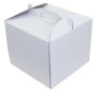 Коробка для торту 350*350*200, біла 