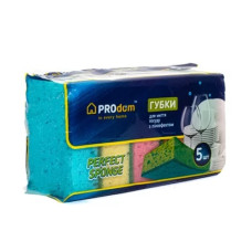 Губка кухонная 98*68*35 PERFECT SPONGE с пеноэффектом, 5 шт./уп.  
