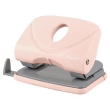 Дырокол Welle-2 с пластиковым верхом, 20 л., розовый, Pastelini