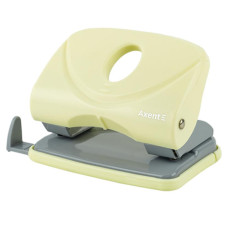  Дырокол Welle-2 с пластиковым верхом, 20 л., желтый, Pastelini
