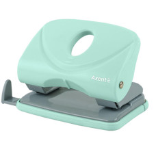  Дырокол Welle-2 с пластиковым верхом, 20 л., мятный, Pastelini