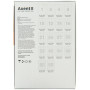 Етикетки з клейким шаром 70x29.7мм,30шт/арк.