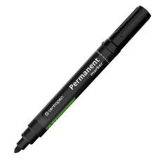 Маркер Permanent 8566 2,5 мм круглий чорний, Centropen