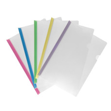 Скоросшиватель  с планкой А4,6мм Axent