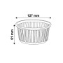 Супниця (салатниця) 550мл з кукурудзяного крохмалю