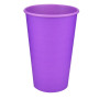 Стакан бумажный 450 мл, однослойный Lavanda Cup, 50 шт.