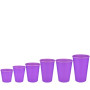 Стакан бумажный 175 мл, однослойный Lavanda Cup, 50 шт.