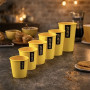 Стакан бумажный 110 мл, однослойный Yellow Cup, 50 шт.