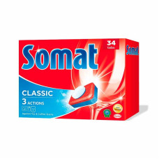 Таблетки для посудомийних машин Сомат Перфект 34