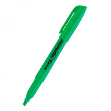 Маркер Highlighter D2503, 2-4 мм клиноподобный, зеленый